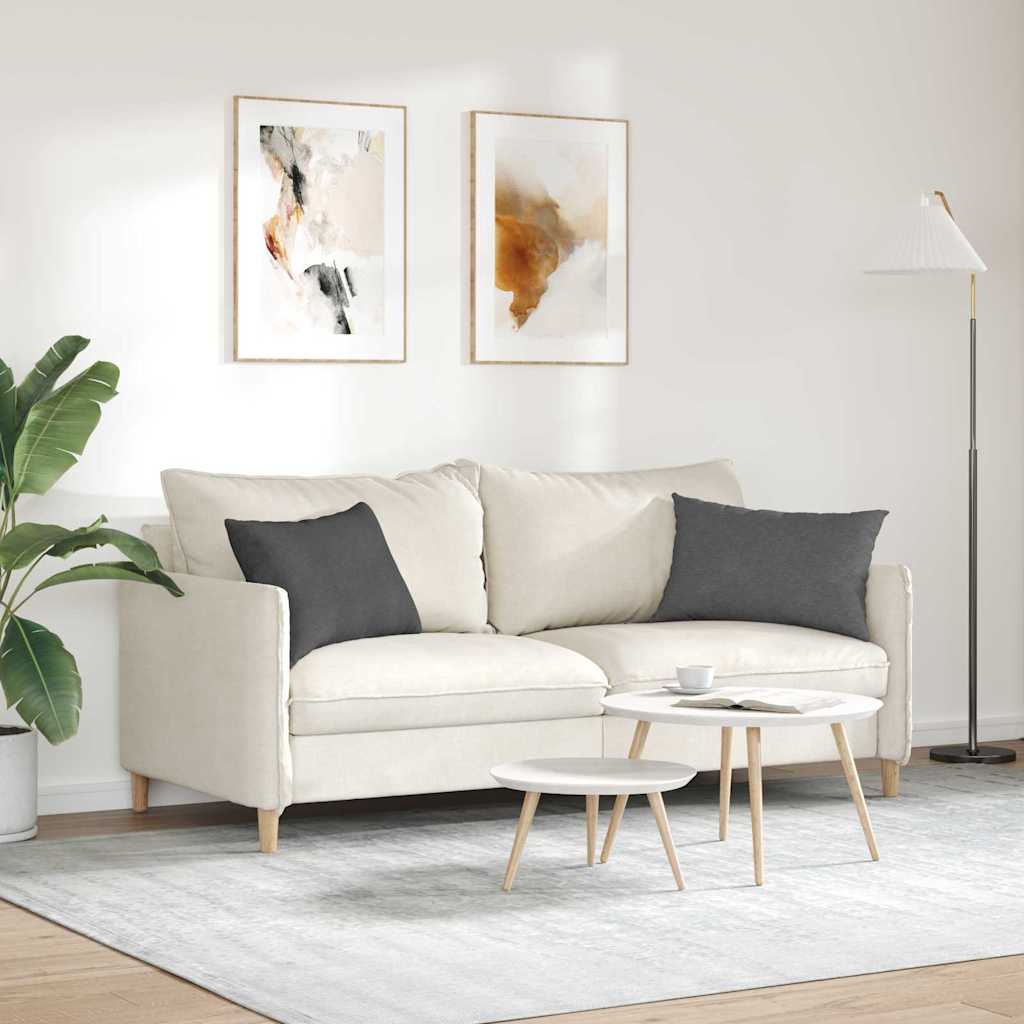 Sofa Kussens 2 stuks Donkergrijs 60 x 40 cm Cordstof is nu te koop bij PeponiXL, paradijselijk wonen!