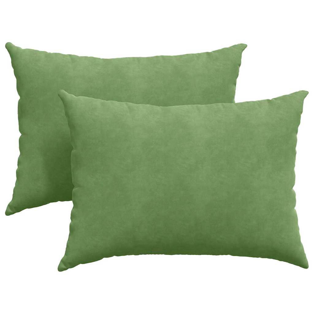 Sofa Kussens 2 stuks Lichtgroen 70 x 50 cm Cordstof is nu te koop bij PeponiXL, paradijselijk wonen!