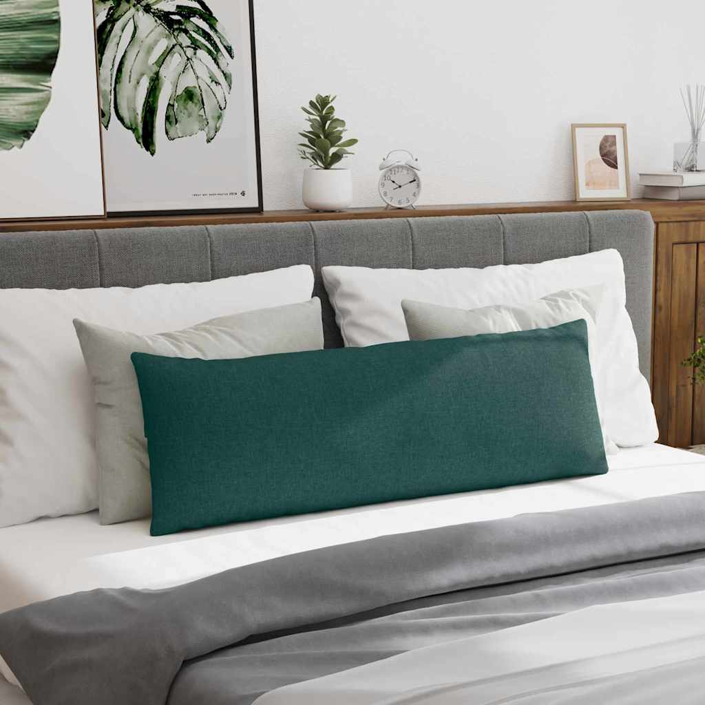 Sofa Kussens 2 stuks Donkergroen 120 x 40 cm Stof is nu te koop bij PeponiXL, paradijselijk wonen!