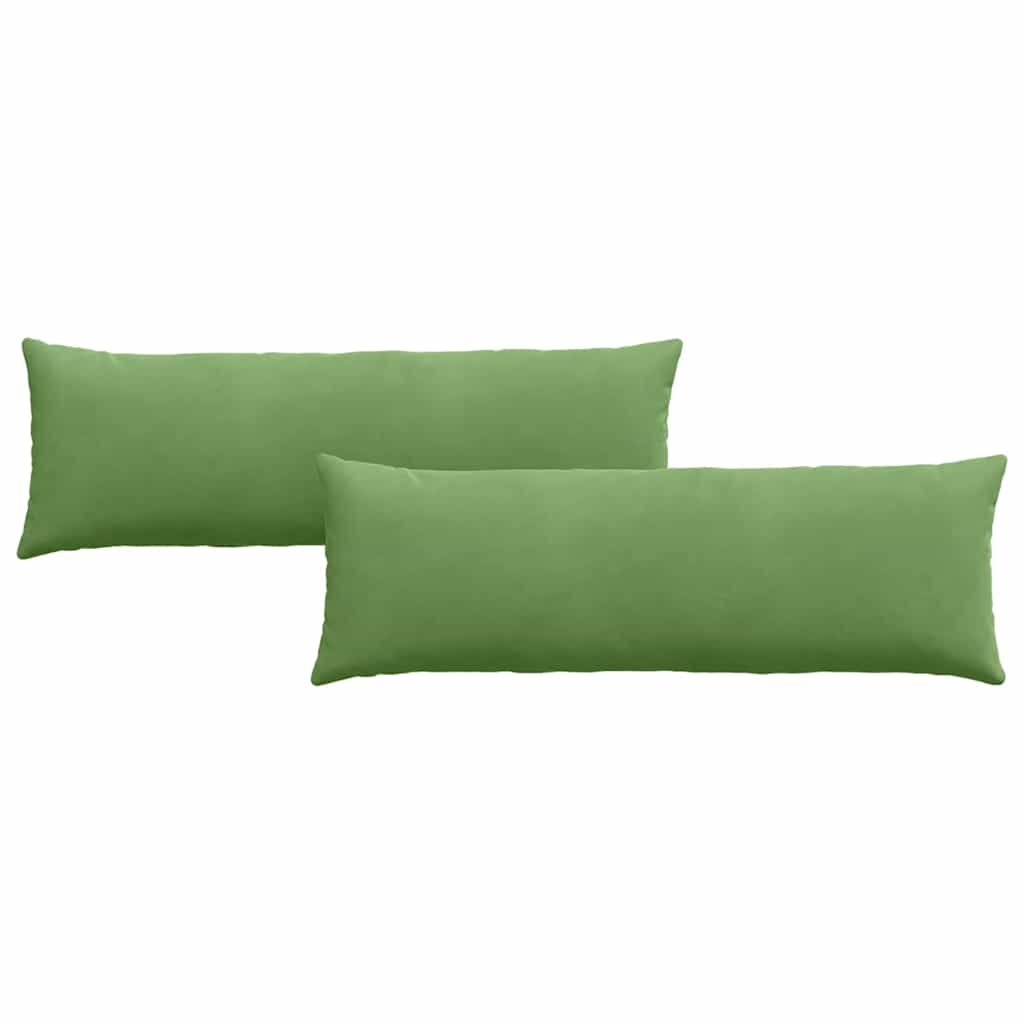 Sofa Kussens 2 stuks Lichtgroen 120 x 40 cm Cordstof is nu te koop bij PeponiXL, paradijselijk wonen!