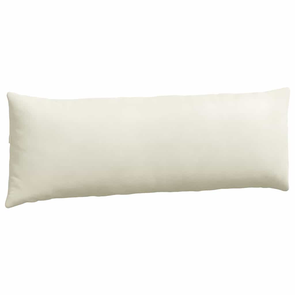 Sofa Kussens 2 stuks Crème 120 x 40 cm Cordstof is nu te koop bij PeponiXL, paradijselijk wonen!