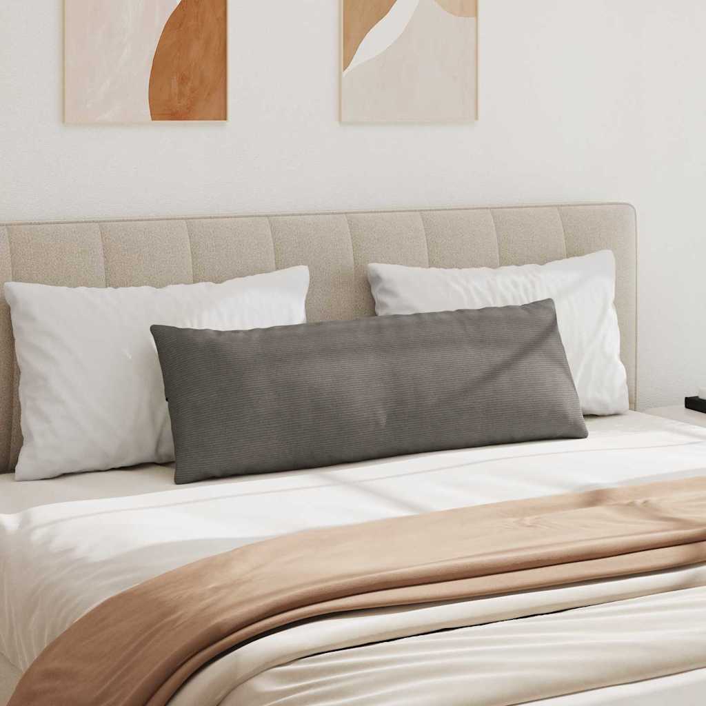 Sofa Kussens 2 stuks Lichtgrijs 120 x 40 cm Cordstof is nu te koop bij PeponiXL, paradijselijk wonen!