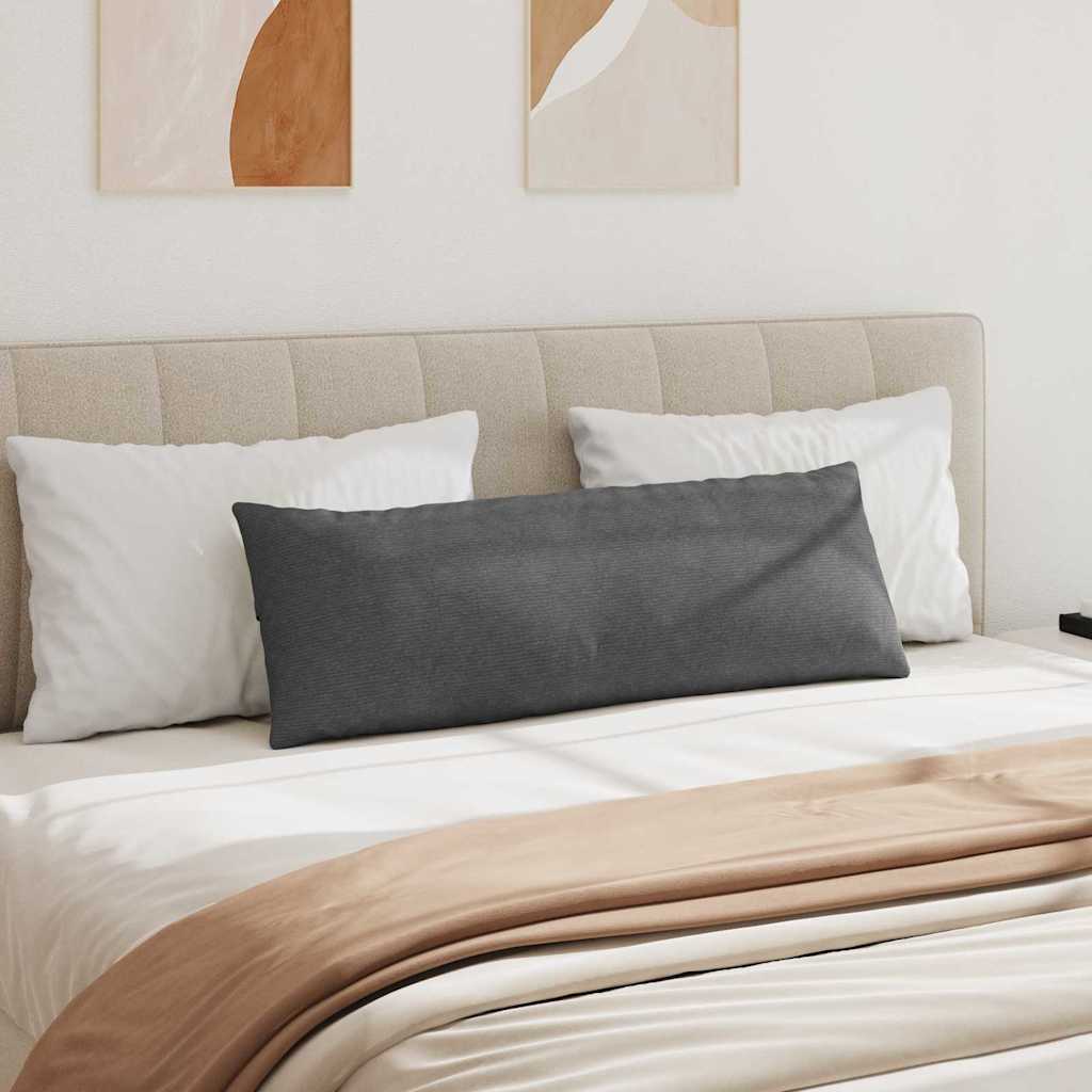 Sofa Kussens 2 stuks Donkergrijs 120 x 40 cm Cordstof is nu te koop bij PeponiXL, paradijselijk wonen!