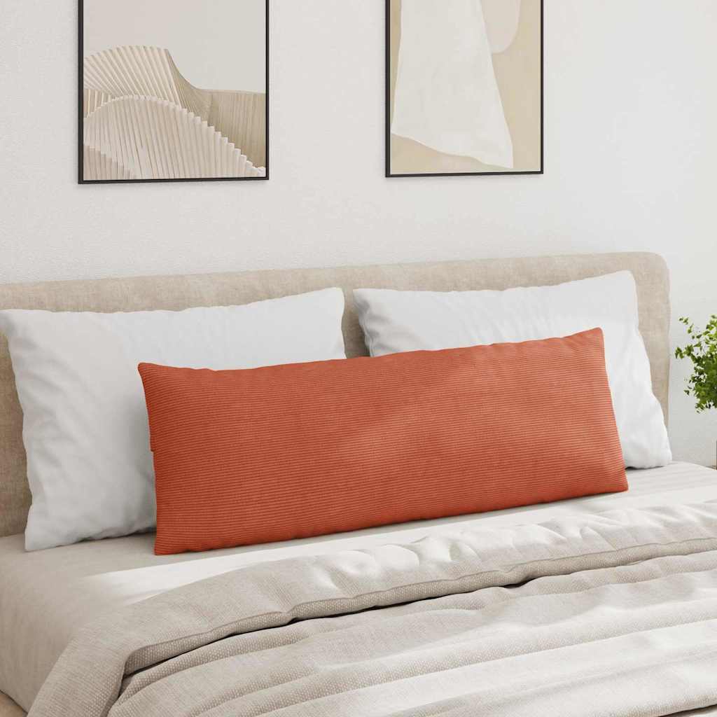 Sofa Kussens 2 stuks Rood-oranje 120 x 40 cm Cordstof is nu te koop bij PeponiXL, paradijselijk wonen!
