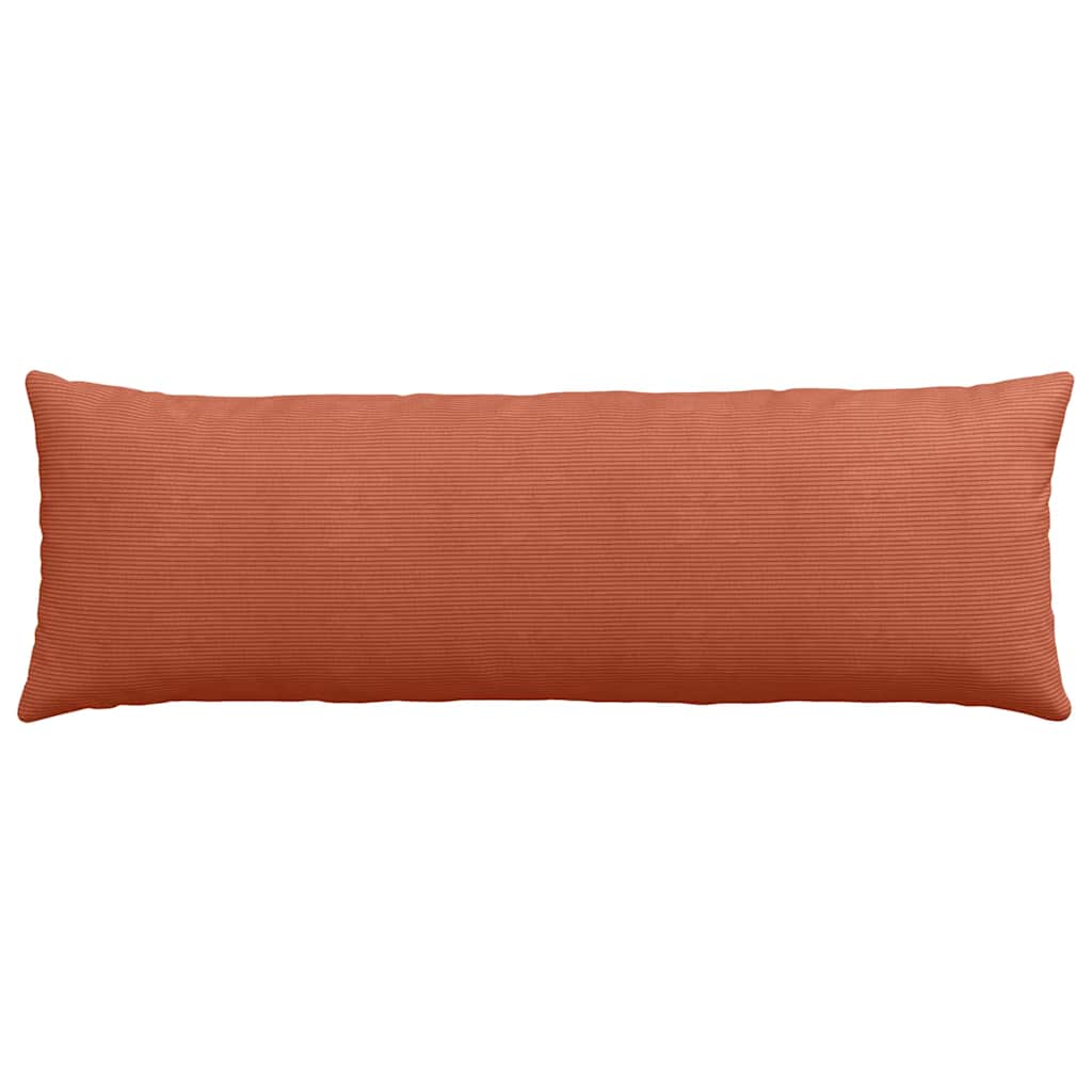 Sofa Kussens 2 stuks Rood-oranje 120 x 40 cm Cordstof is nu te koop bij PeponiXL, paradijselijk wonen!