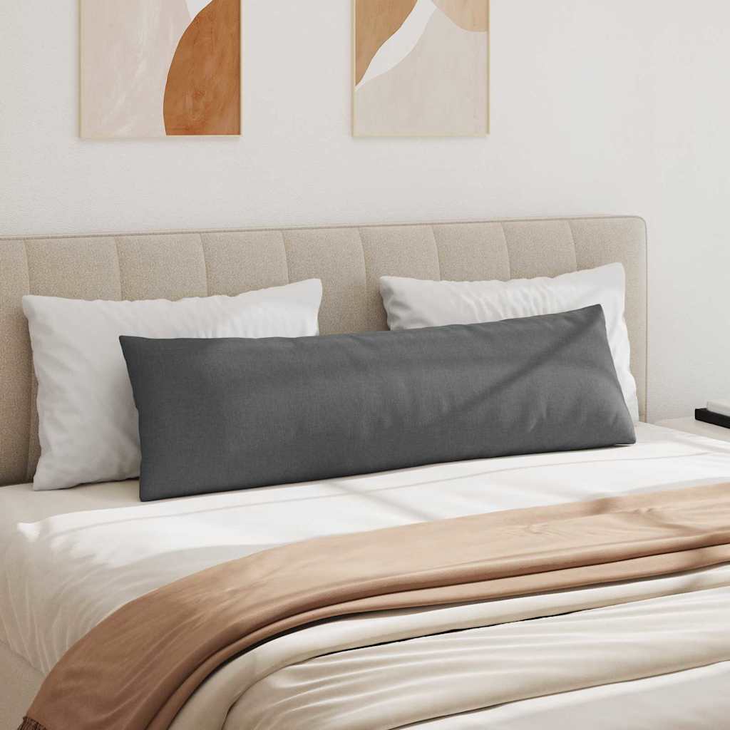 Sofa Kussens 2 stuks Donkergrijs 145 x 40 cm Stof is nu te koop bij PeponiXL, paradijselijk wonen!