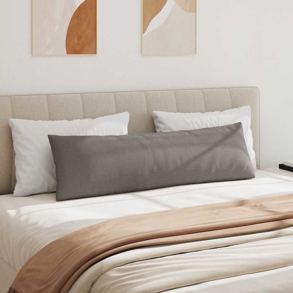 Sofa Kussens 2 stuks Taupe 145 x 40 cm Stof is nu te koop bij PeponiXL, paradijselijk wonen!