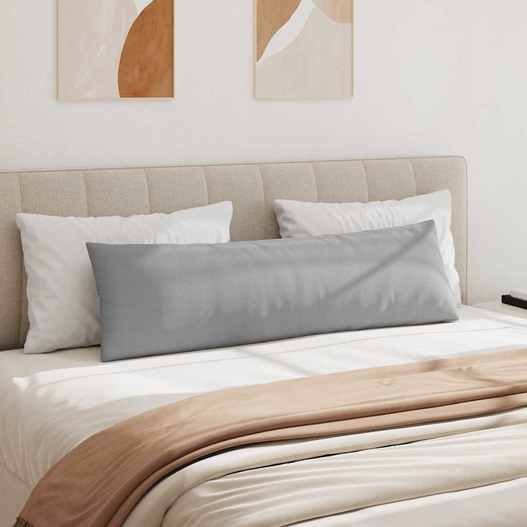 Sofa Kussens 2 stuks Grijs 145 x 40 cm Stof is nu te koop bij PeponiXL, paradijselijk wonen!