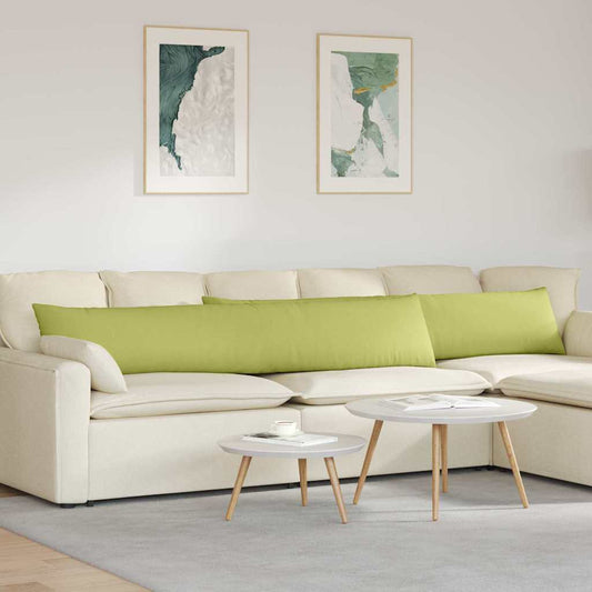 Sofa Kussens 2 stuks Lichtgroen 200 x 40 cm Stof is nu te koop bij PeponiXL, paradijselijk wonen!