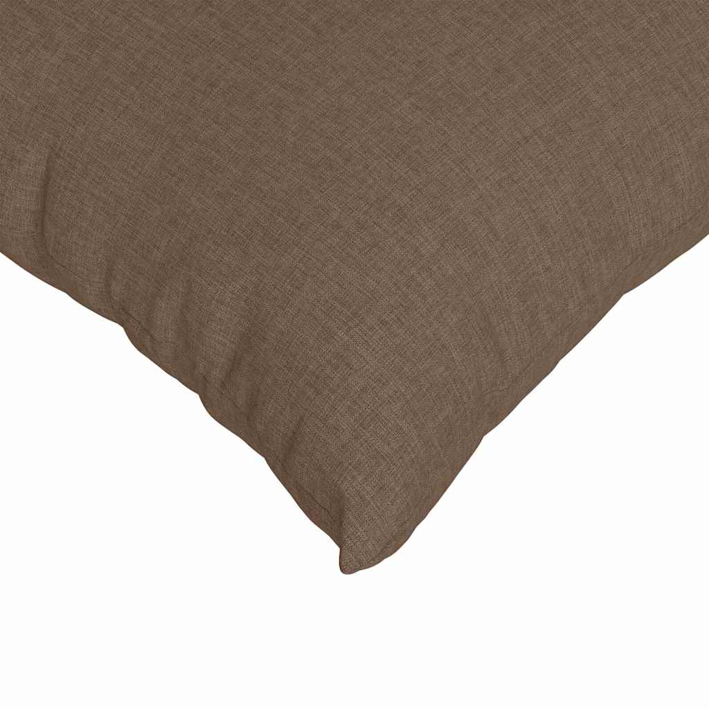 Sofa Kussens 2 pcs Bruin 45 x 45 cm Stof is nu te koop bij PeponiXL, paradijselijk wonen!