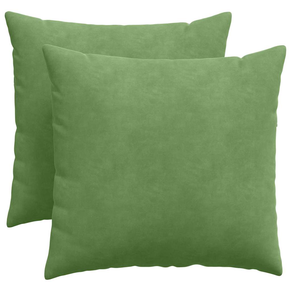 Sofa Kussens 2 stuks Lichtgroen 50 x 50 cm Cordstof is nu te koop bij PeponiXL, paradijselijk wonen!