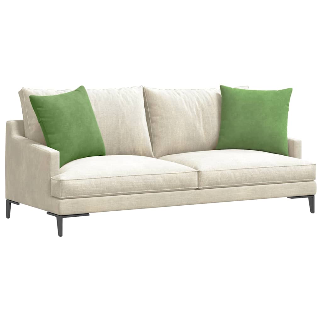 Sofa Kussens 2 stuks Lichtgroen 50 x 50 cm Cordstof is nu te koop bij PeponiXL, paradijselijk wonen!