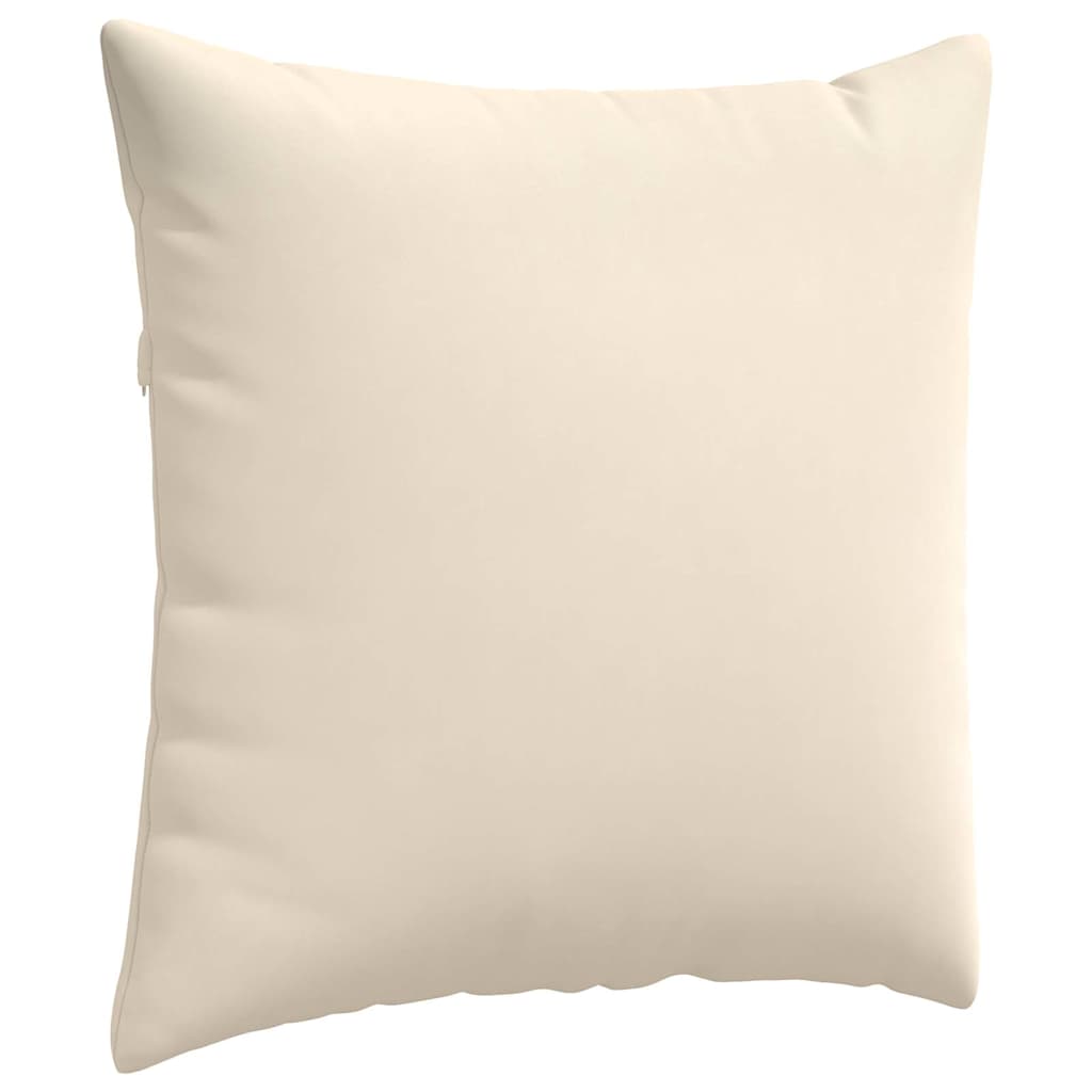 Sofa Kussens 2 stuks Beige 60 x 60 cm Stof is nu te koop bij PeponiXL, paradijselijk wonen!