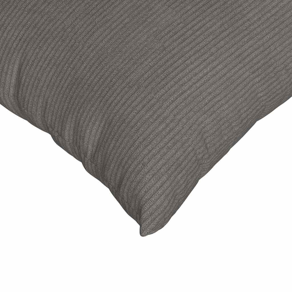 Sofa Kussens 2 stuks Lichtgrijs 60 x 60 cm Cordstof is nu te koop bij PeponiXL, paradijselijk wonen!