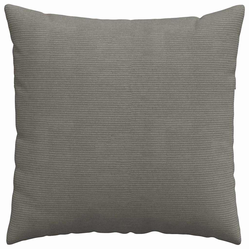 Sofa Kussens 2 stuks Lichtgrijs 60 x 60 cm Cordstof is nu te koop bij PeponiXL, paradijselijk wonen!