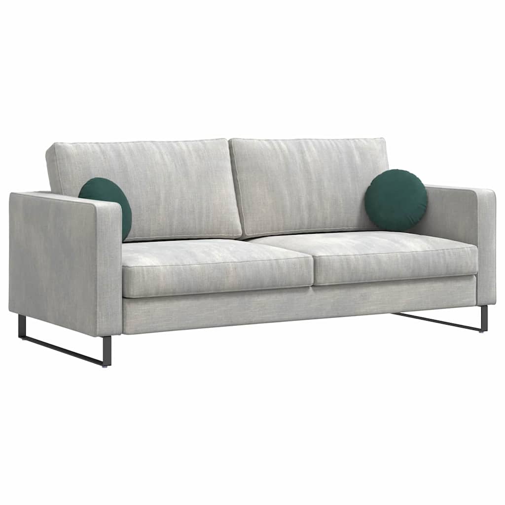 Zitkussens 2 stuks Donkergroen Ø 40 x 13 cm Fluweel is nu te koop bij PeponiXL, paradijselijk wonen!