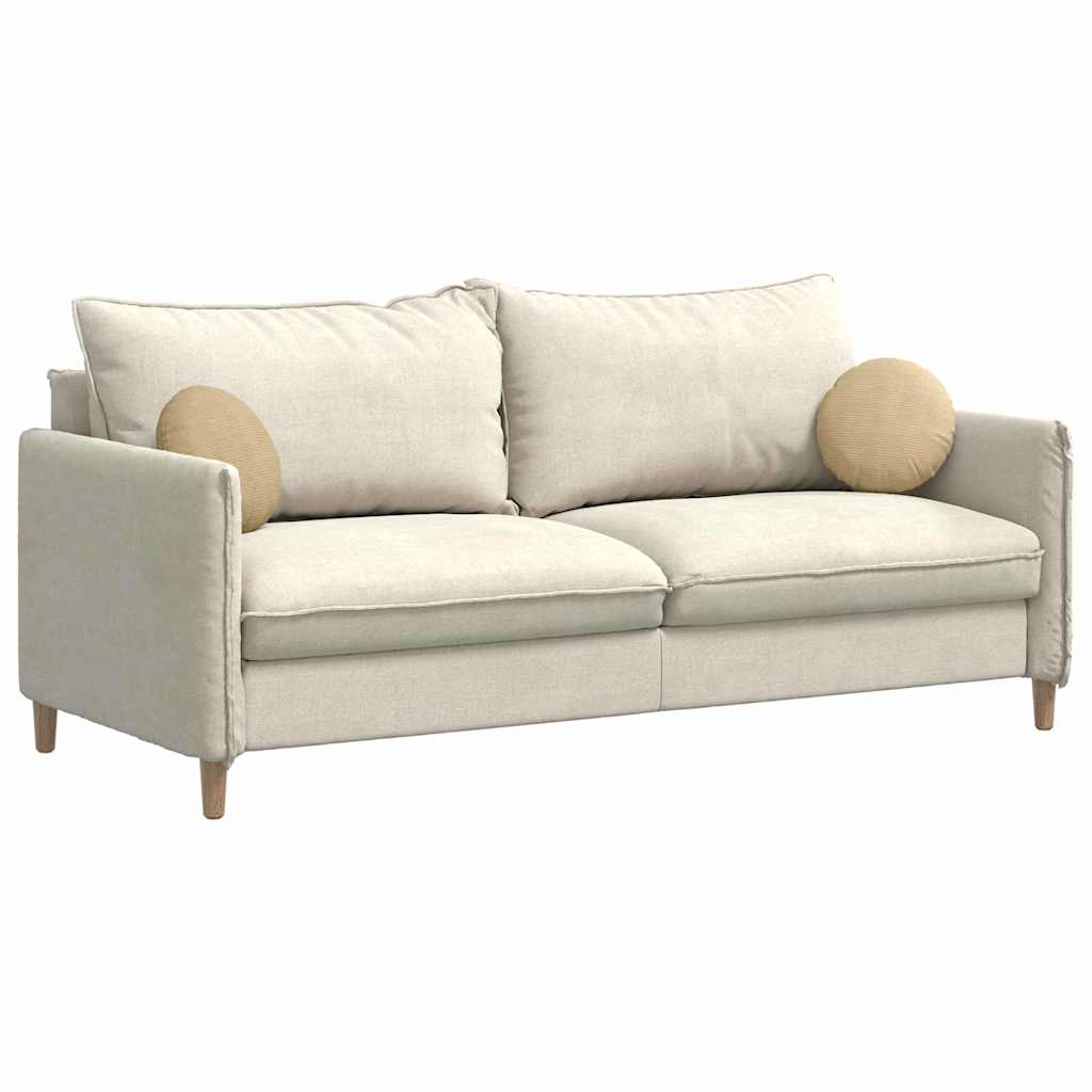 Zitkussens 2 pcs Grijs groen Ø 30 cm Katoen Stof is nu te koop bij PeponiXL, paradijselijk wonen!