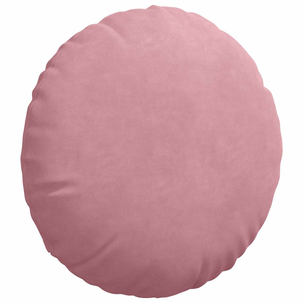 Zitkussens 2 stuks Roze Ø 40 x 13 cm Fluweel is nu te koop bij PeponiXL, paradijselijk wonen!