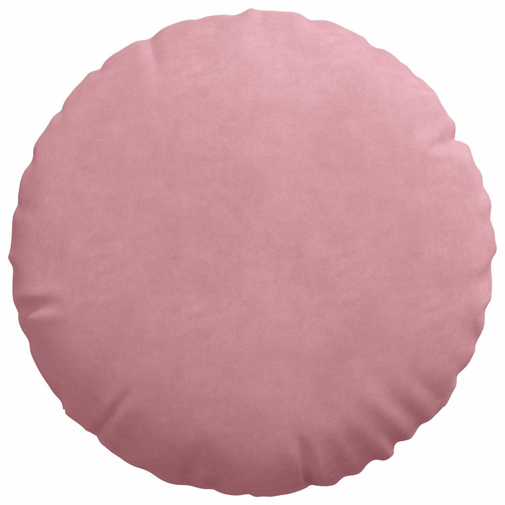 Zitkussens 2 stuks Roze Ø 40 x 13 cm Fluweel is nu te koop bij PeponiXL, paradijselijk wonen!