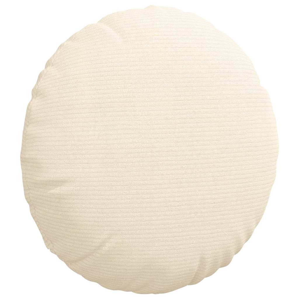 Zitkussens 2 pcs Crème Ø 40 cm Katoen Stof is nu te koop bij PeponiXL, paradijselijk wonen!