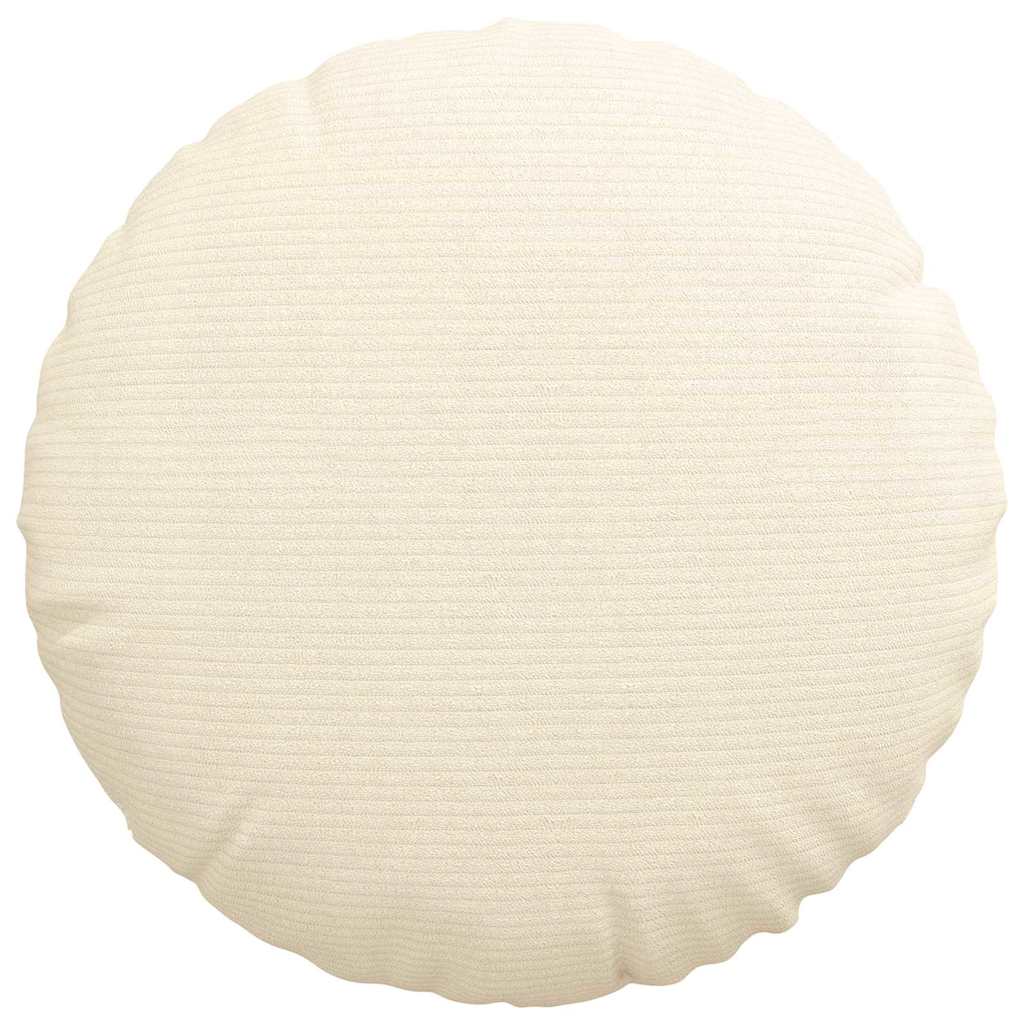 Zitkussens 2 pcs Crème Ø 40 cm Katoen Stof is nu te koop bij PeponiXL, paradijselijk wonen!