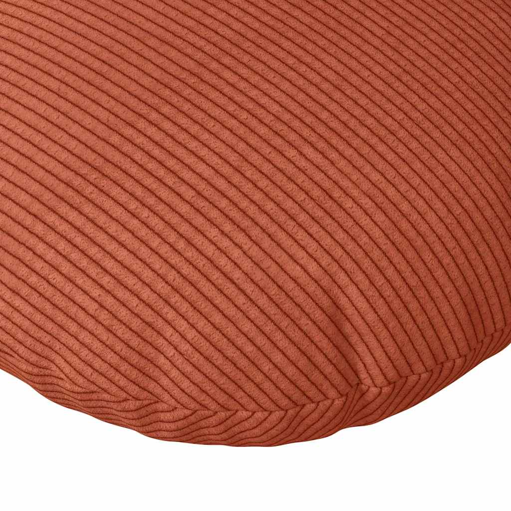 Zitkussens 2 pcs Rood-oranje Ø50 x 19 cm Katoen Stof is nu te koop bij PeponiXL, paradijselijk wonen!