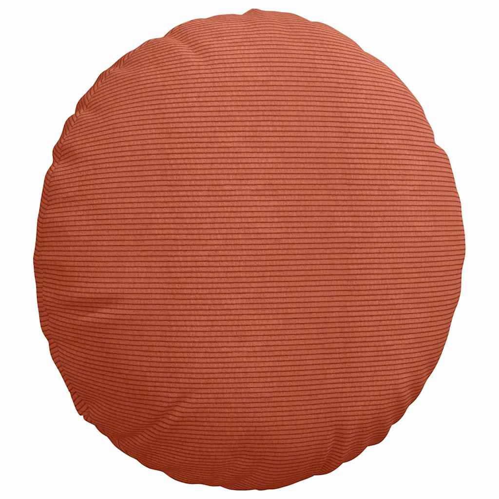 Zitkussens 2 pcs Rood-oranje Ø50 x 19 cm Katoen Stof is nu te koop bij PeponiXL, paradijselijk wonen!