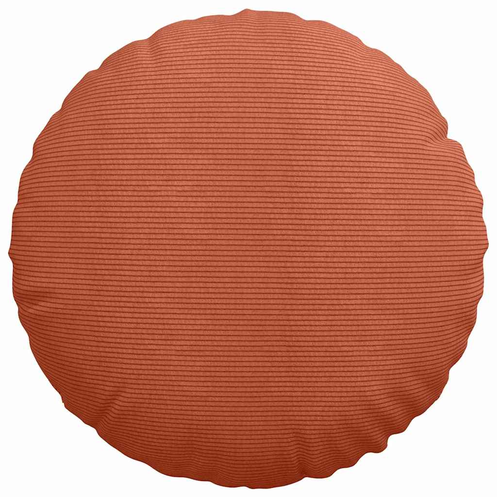 Zitkussens 2 pcs Rood-oranje Ø50 x 19 cm Katoen Stof is nu te koop bij PeponiXL, paradijselijk wonen!
