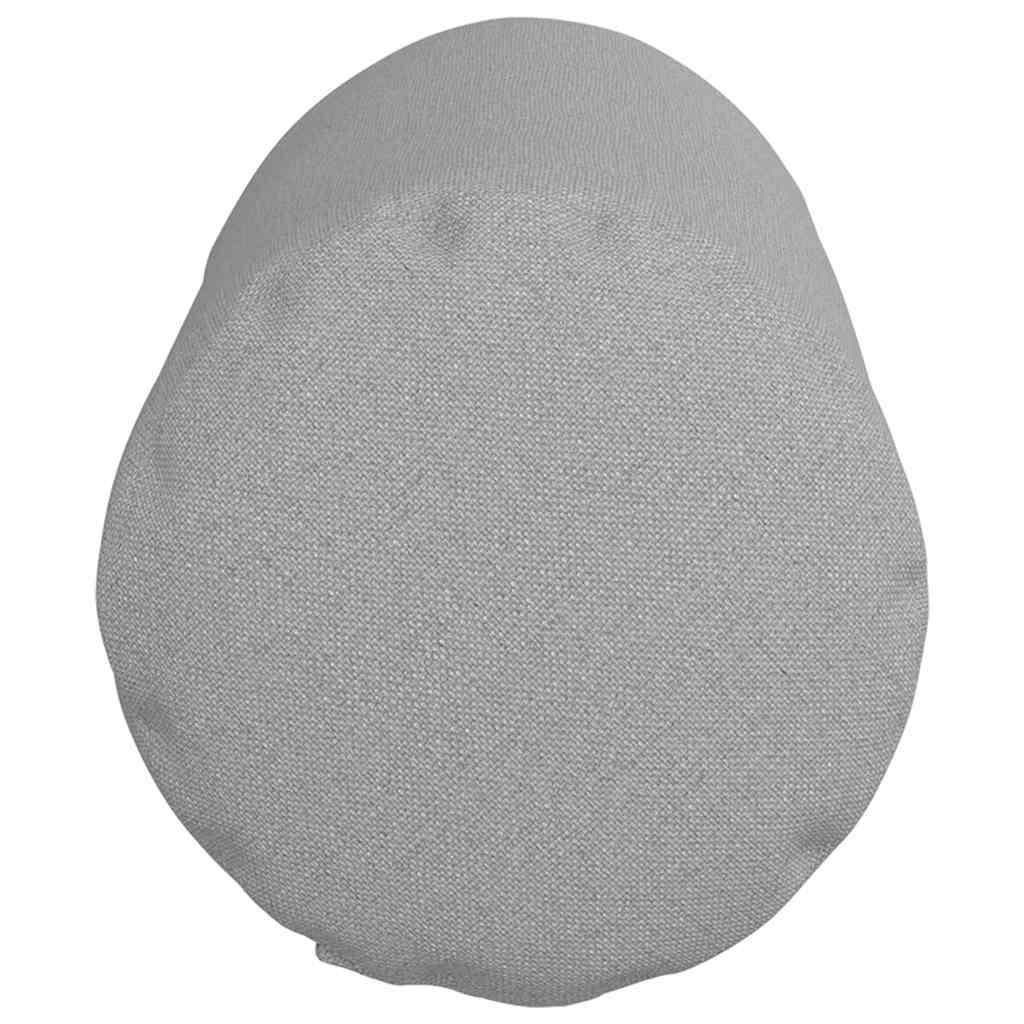 Bolster Kussens 2 stuks Wolkengrijs Ø 15 x 40 cm Stof is nu te koop bij PeponiXL, paradijselijk wonen!