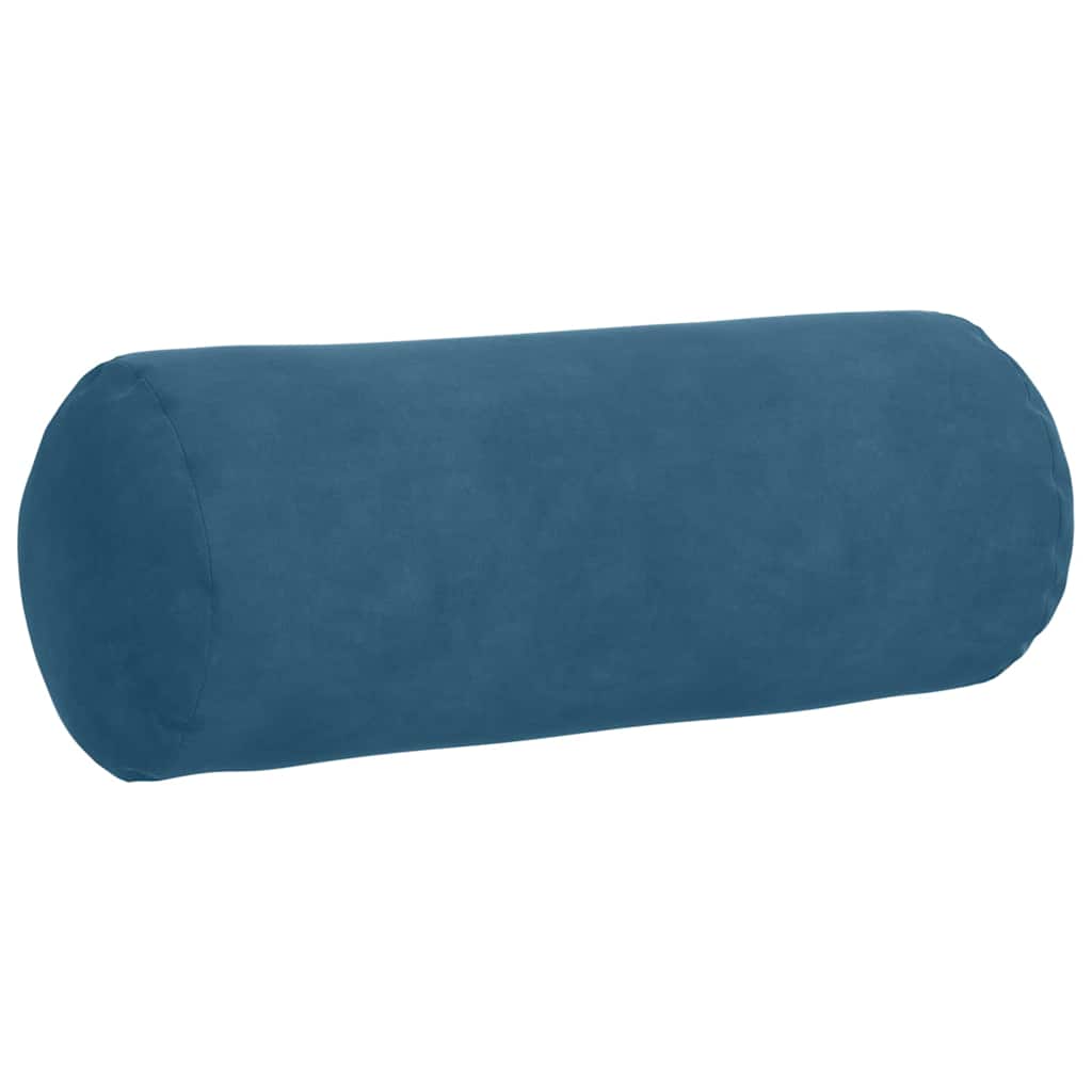 Bolster Kussens 2 stuks Blauw Ø 15 x 40 cm Cordstof is nu te koop bij PeponiXL, paradijselijk wonen!