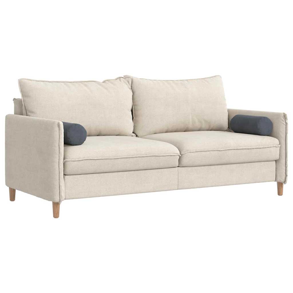 Bolster Kussens 2 stuks Donkergrijs Ø 15 x 40 cm Cordstof is nu te koop bij PeponiXL, paradijselijk wonen!