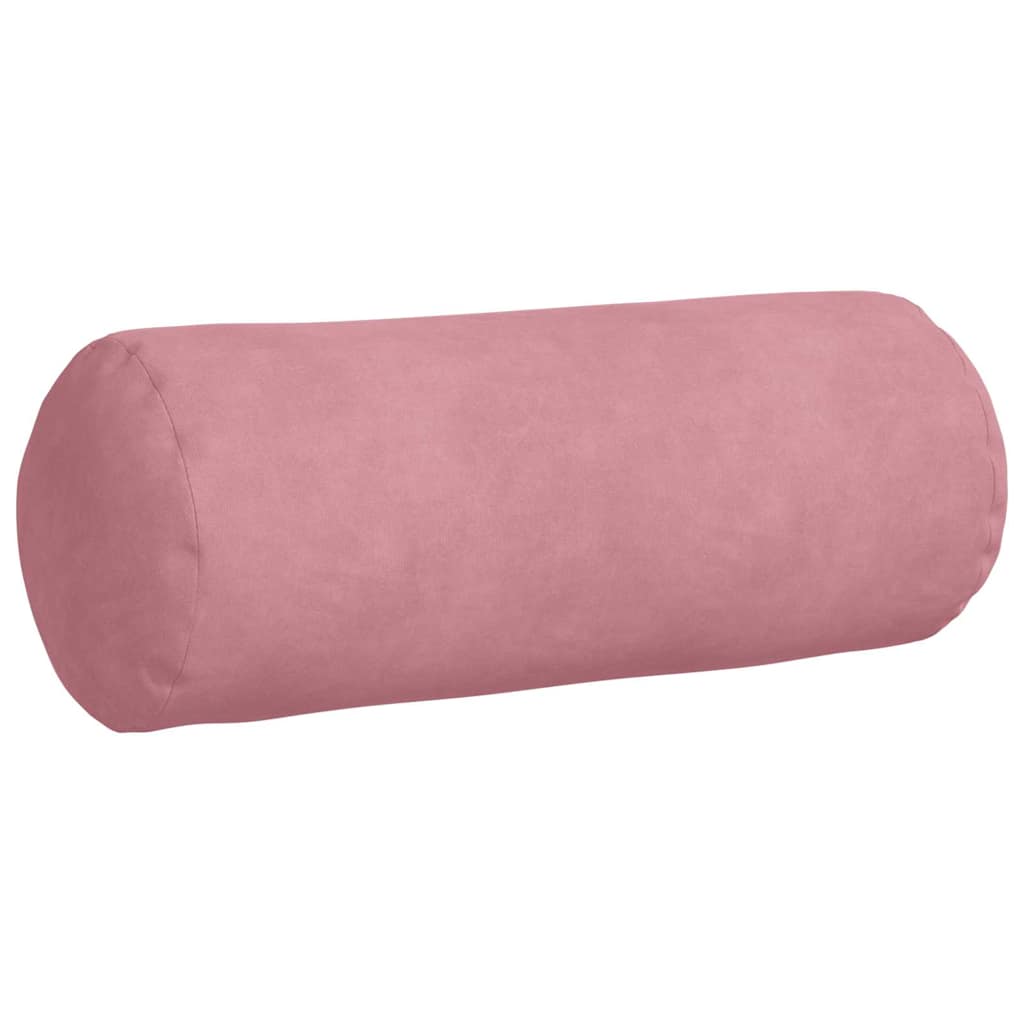 Bolster Kussens 2 stuks Roze Ø 15 x 40 cm Cordstof is nu te koop bij PeponiXL, paradijselijk wonen!