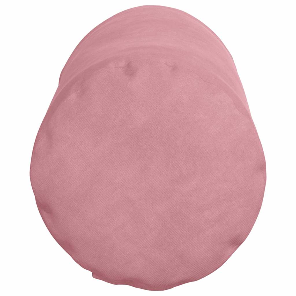 Bolster Kussens 2 stuks Roze Ø 15 x 40 cm Cordstof is nu te koop bij PeponiXL, paradijselijk wonen!