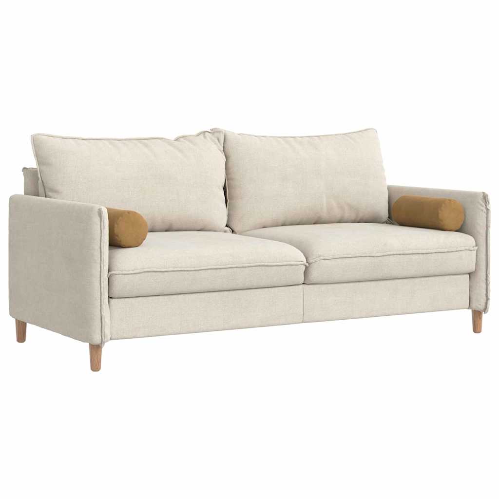 Bolster Kussens 2 stuks Bruin Ø 15 x 40 cm Cordstof is nu te koop bij PeponiXL, paradijselijk wonen!