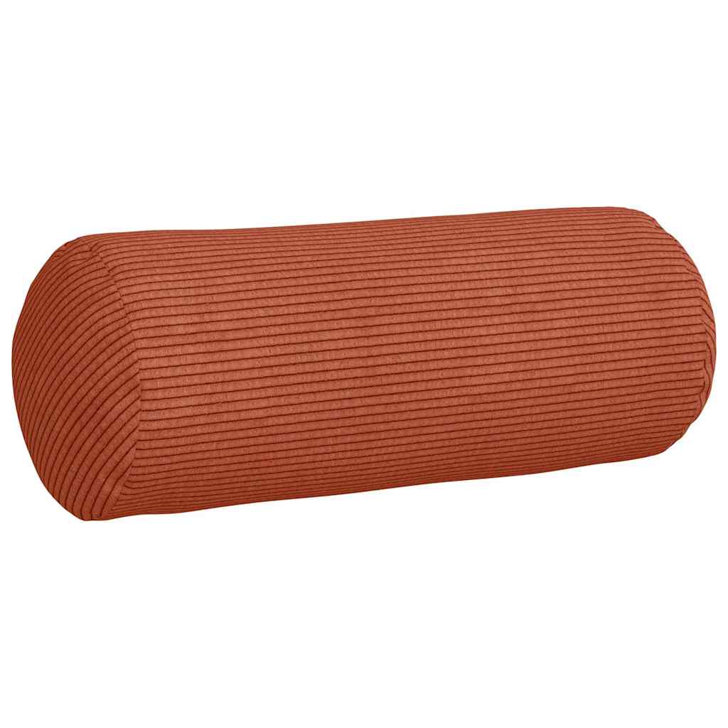 Bolster Kussens 2 stuks Rood-oranje Ø 15 x 40 cm Cordstof is nu te koop bij PeponiXL, paradijselijk wonen!