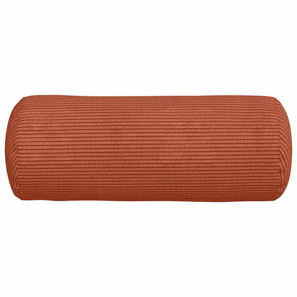Bolster Kussens 2 stuks Rood-oranje Ø 15 x 40 cm Cordstof is nu te koop bij PeponiXL, paradijselijk wonen!