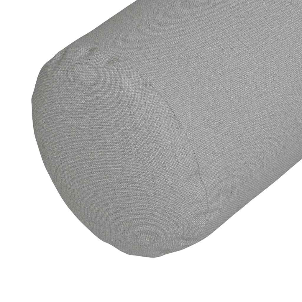 Bolster Kussens 2 pcs Wolkengrijs Ø 25 x 70 cm Stof is nu te koop bij PeponiXL, paradijselijk wonen!