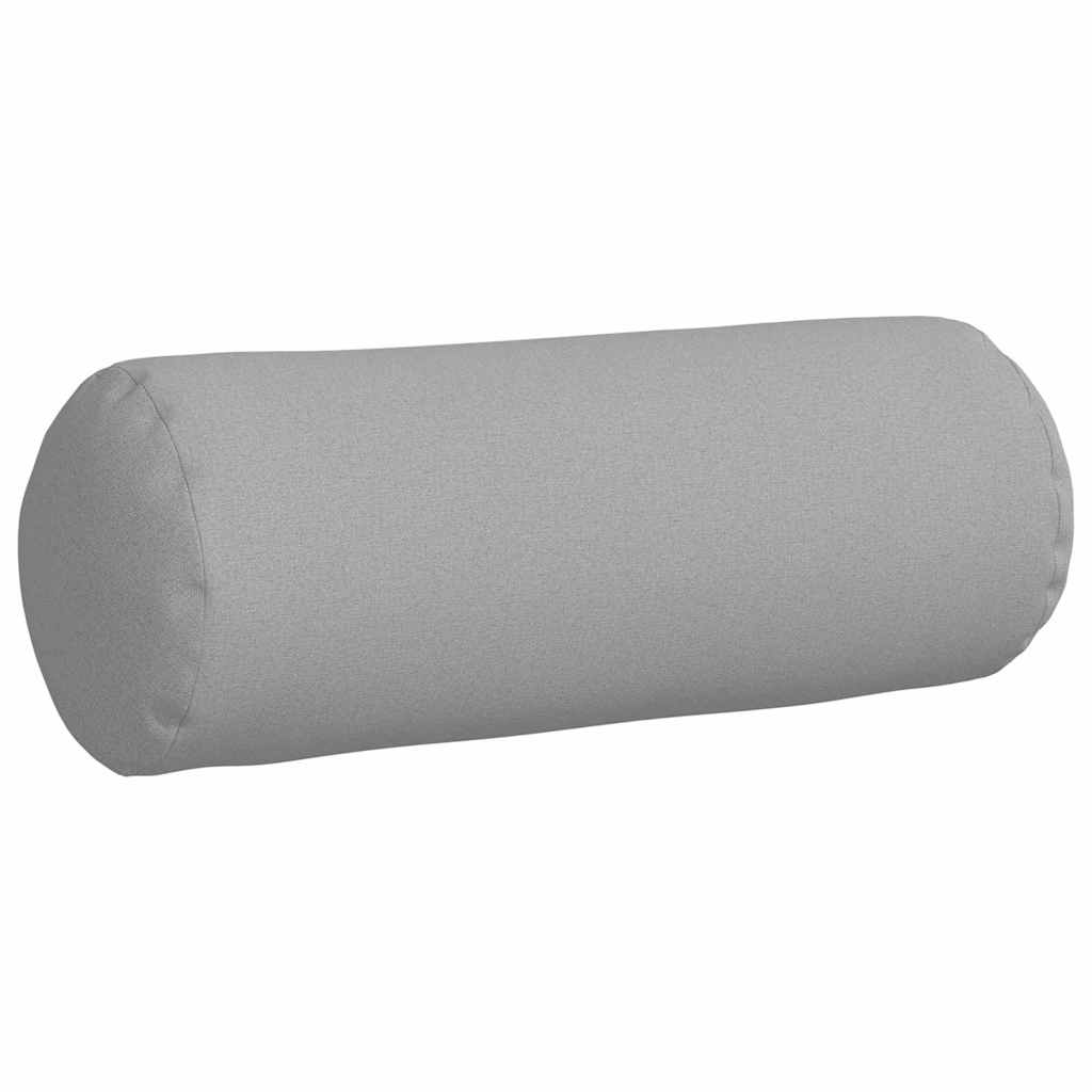 Bolster Kussens 2 pcs Wolkengrijs Ø 25 x 70 cm Stof is nu te koop bij PeponiXL, paradijselijk wonen!