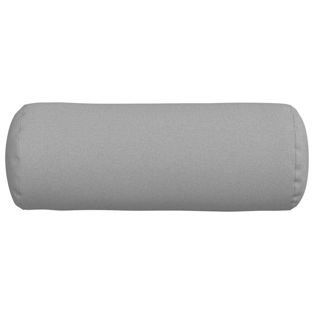 Bolster Kussens 2 pcs Wolkengrijs Ø 25 x 70 cm Stof is nu te koop bij PeponiXL, paradijselijk wonen!