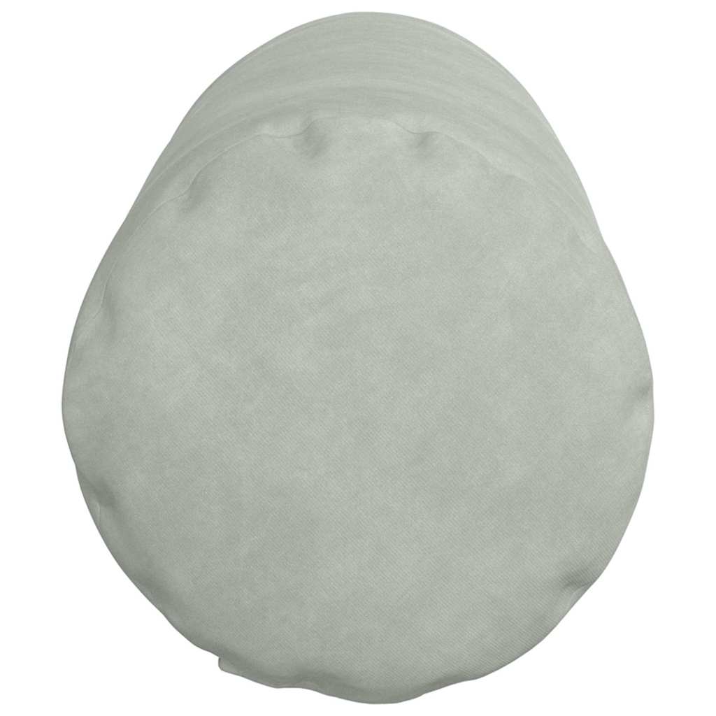 Bolster Kussens 2 stuks Lichtgrijs Ø 25 x 70 cm Cordstof is nu te koop bij PeponiXL, paradijselijk wonen!