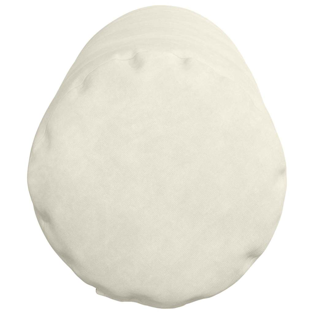 Bolster Kussens 2 stuks Crème Ø 25 x 70 cm Cordstof is nu te koop bij PeponiXL, paradijselijk wonen!