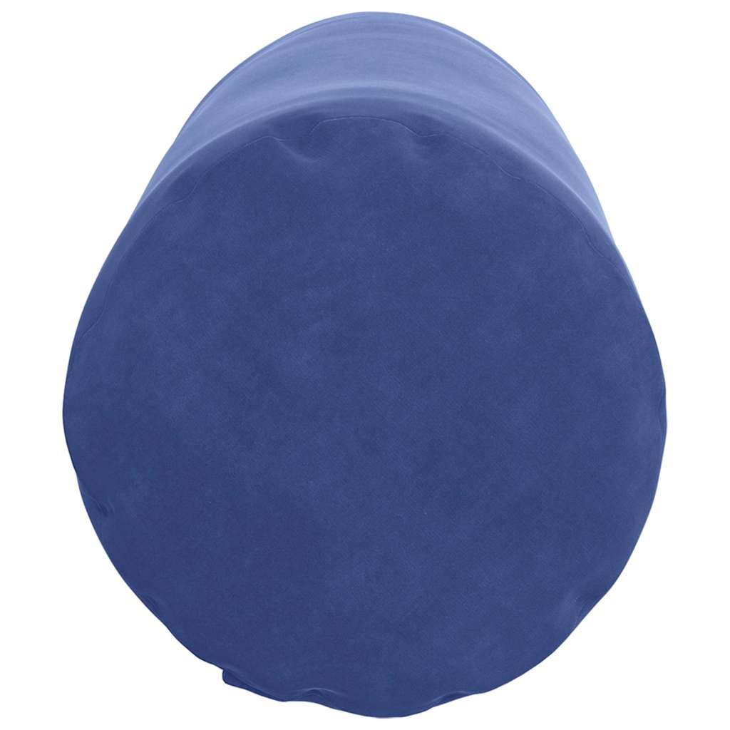 Bolster Kussens 2 stuks Politieblauw Ø 25 x 70 cm Cordstof is nu te koop bij PeponiXL, paradijselijk wonen!