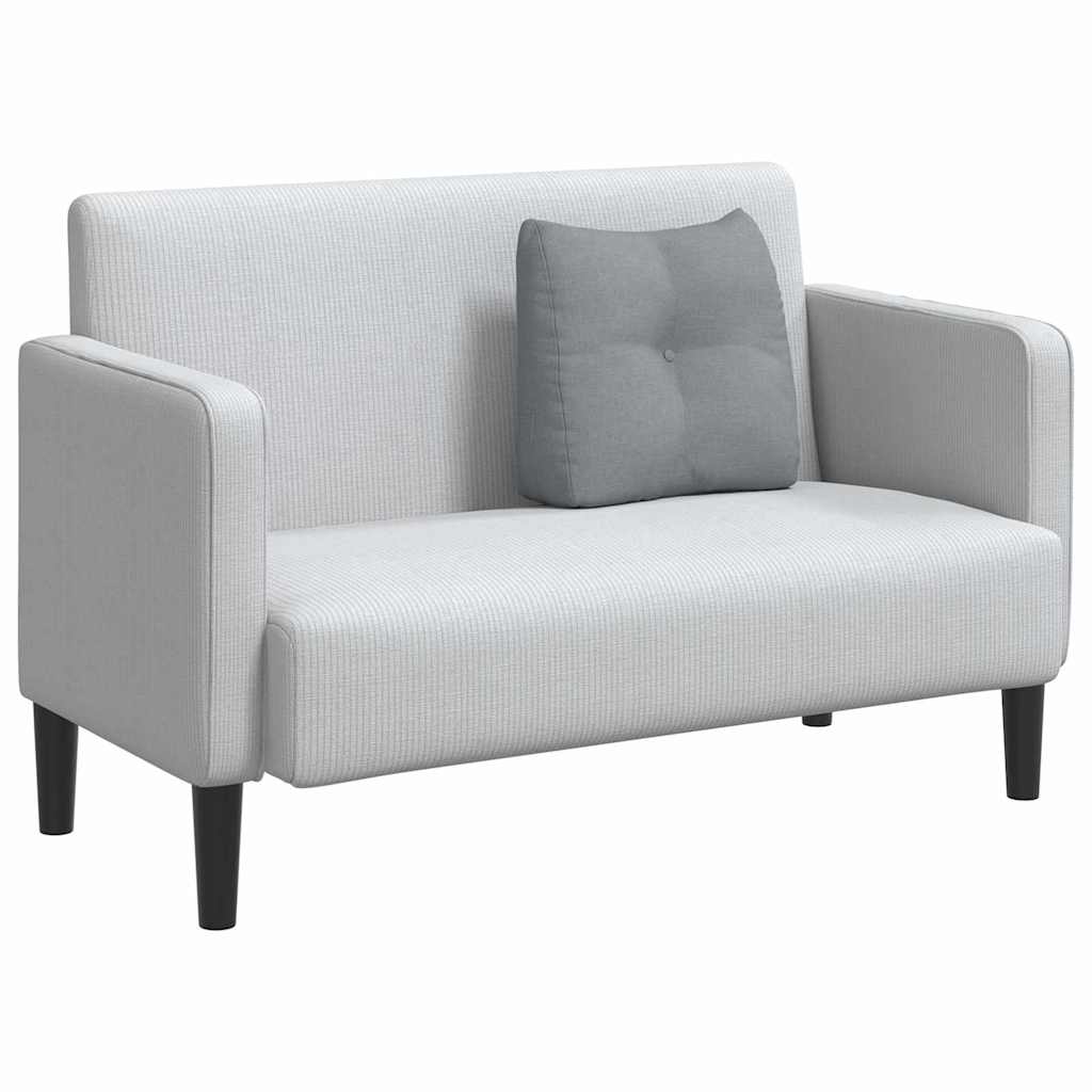 Rugkussen Lichtgrijs 45 x 24 x 50 cm Stof is nu te koop bij PeponiXL, paradijselijk wonen!