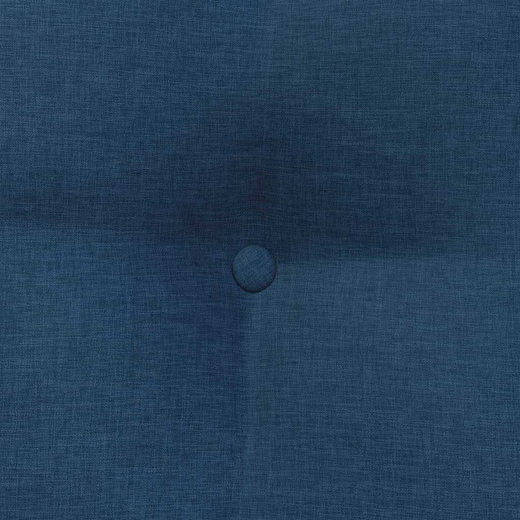 Rugkussen Blauw 45 x 24 x 50 cm Stof is nu te koop bij PeponiXL, paradijselijk wonen!