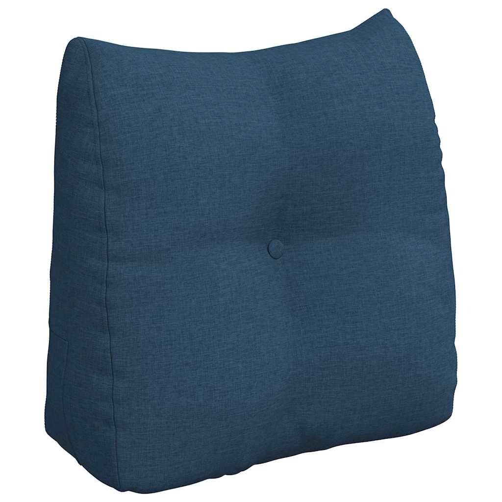 Rugkussen Blauw 45 x 24 x 50 cm Stof is nu te koop bij PeponiXL, paradijselijk wonen!