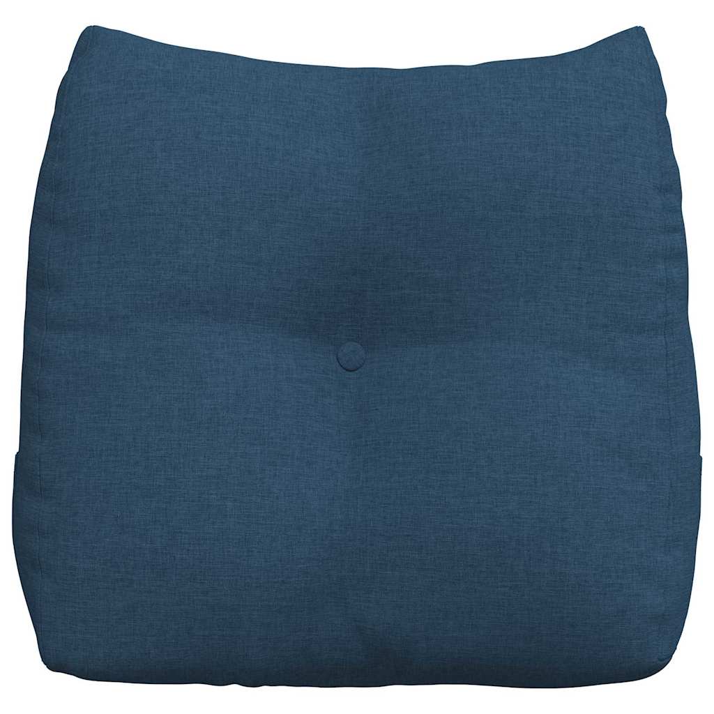 Rugkussen Blauw 45 x 24 x 50 cm Stof is nu te koop bij PeponiXL, paradijselijk wonen!