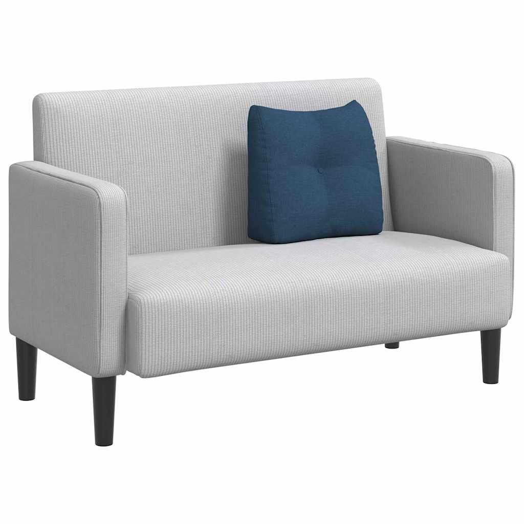 Rugkussen Blauw 45 x 24 x 50 cm Stof is nu te koop bij PeponiXL, paradijselijk wonen!