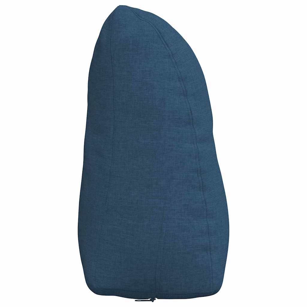 Rugkussen Blauw 45 x 24 x 50 cm Stof is nu te koop bij PeponiXL, paradijselijk wonen!