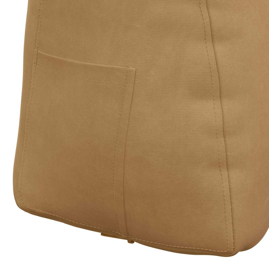 Rugkussen Bruin 45 x 24 x 50 cm Fluweel is nu te koop bij PeponiXL, paradijselijk wonen!