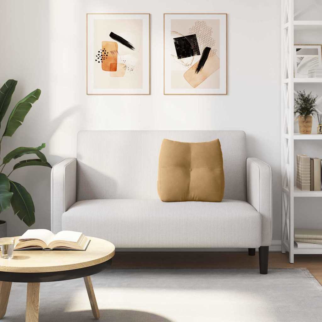 Rugkussen Bruin 45 x 24 x 50 cm Fluweel is nu te koop bij PeponiXL, paradijselijk wonen!